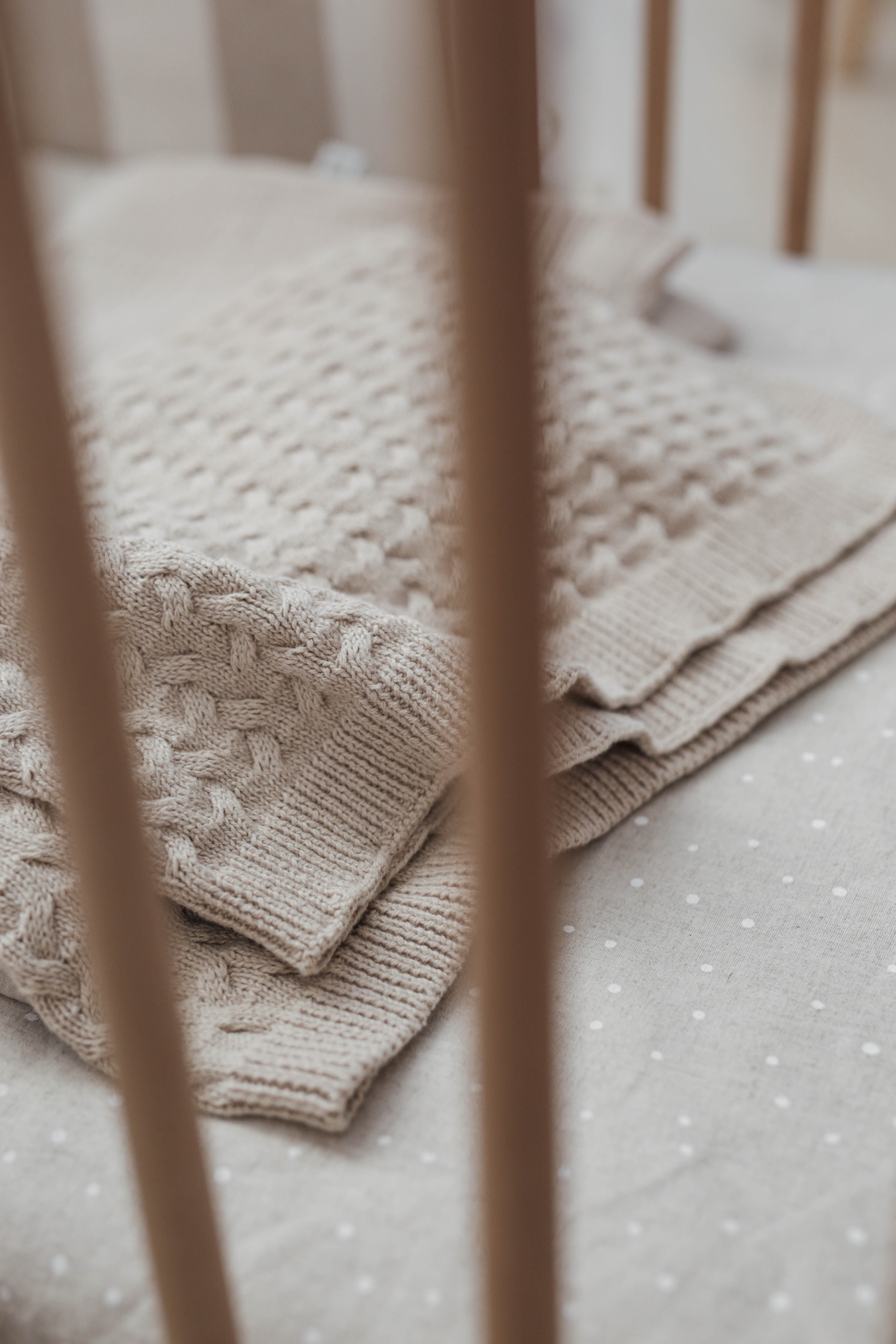 MERMAID baby blanket - Beige