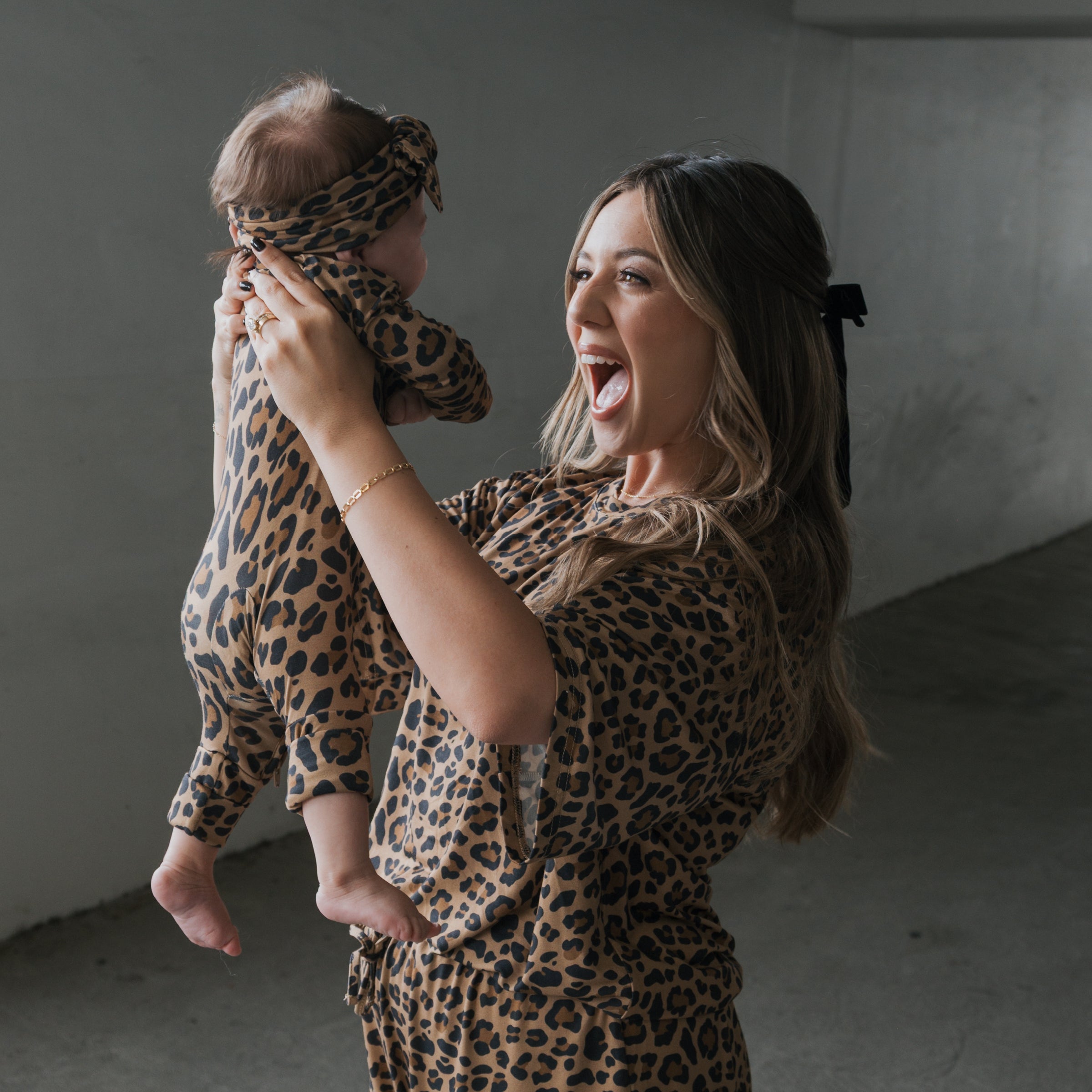 Women's Bamboo Short Set | Leopard