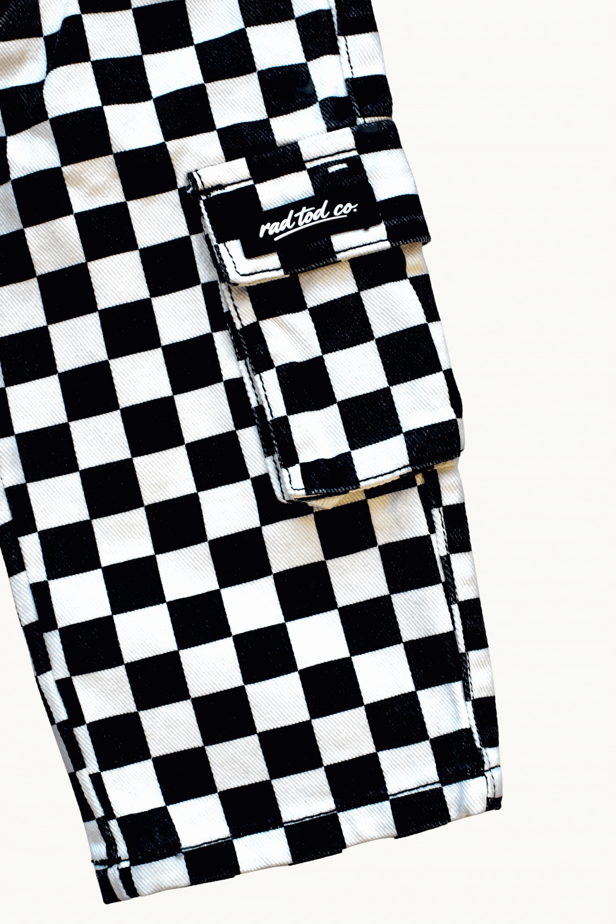 ZIGGY DENIM - BLACK CHECKERS