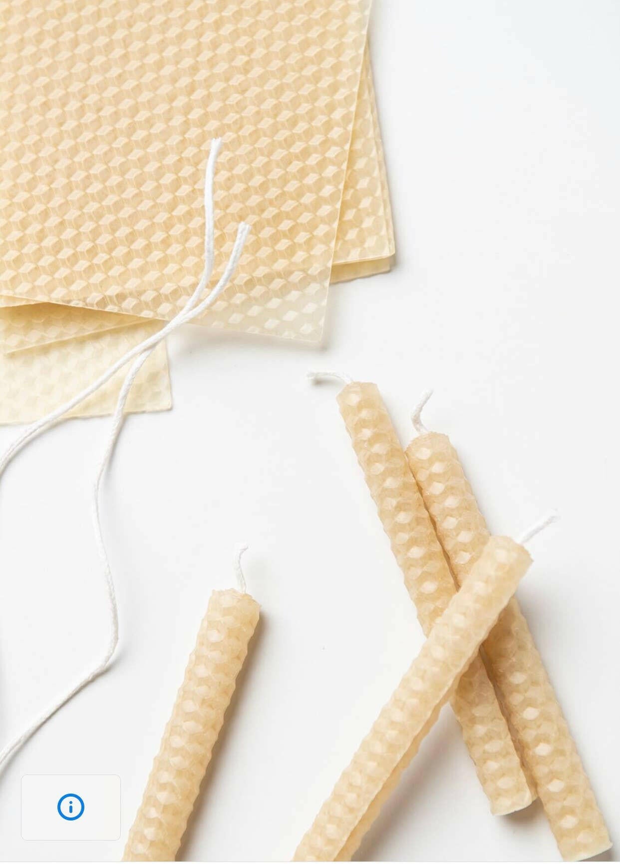 Beeswax Honeycomb Candle Kit Candles Eco Kids