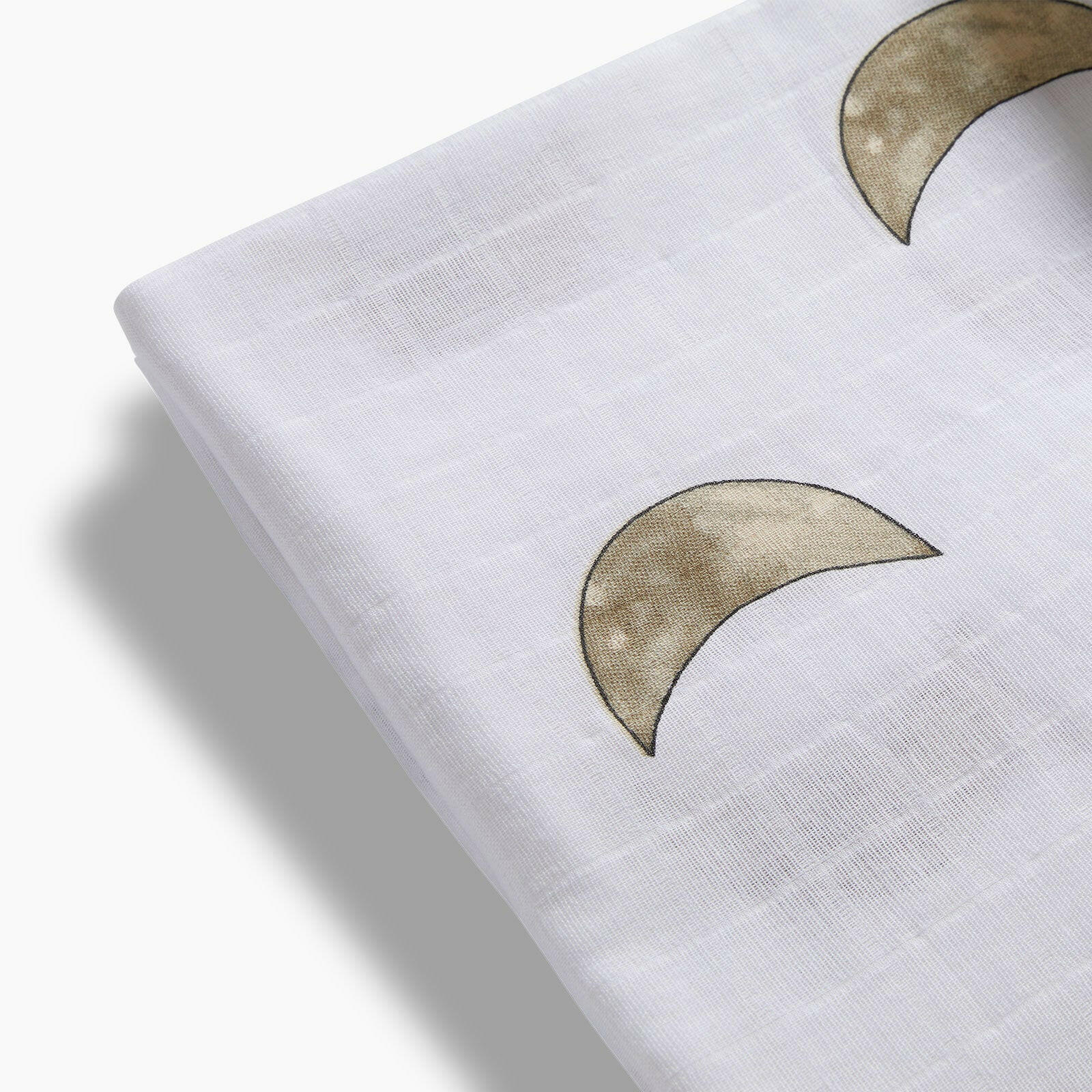 moon - organic cotton muslin swaddle blanket SWADDLE BLANKET Moonjax®