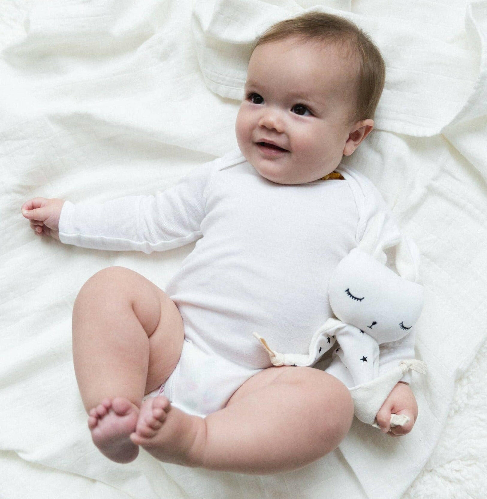 Stripes Cuddle Bunny Baby Toys Wee Gallery