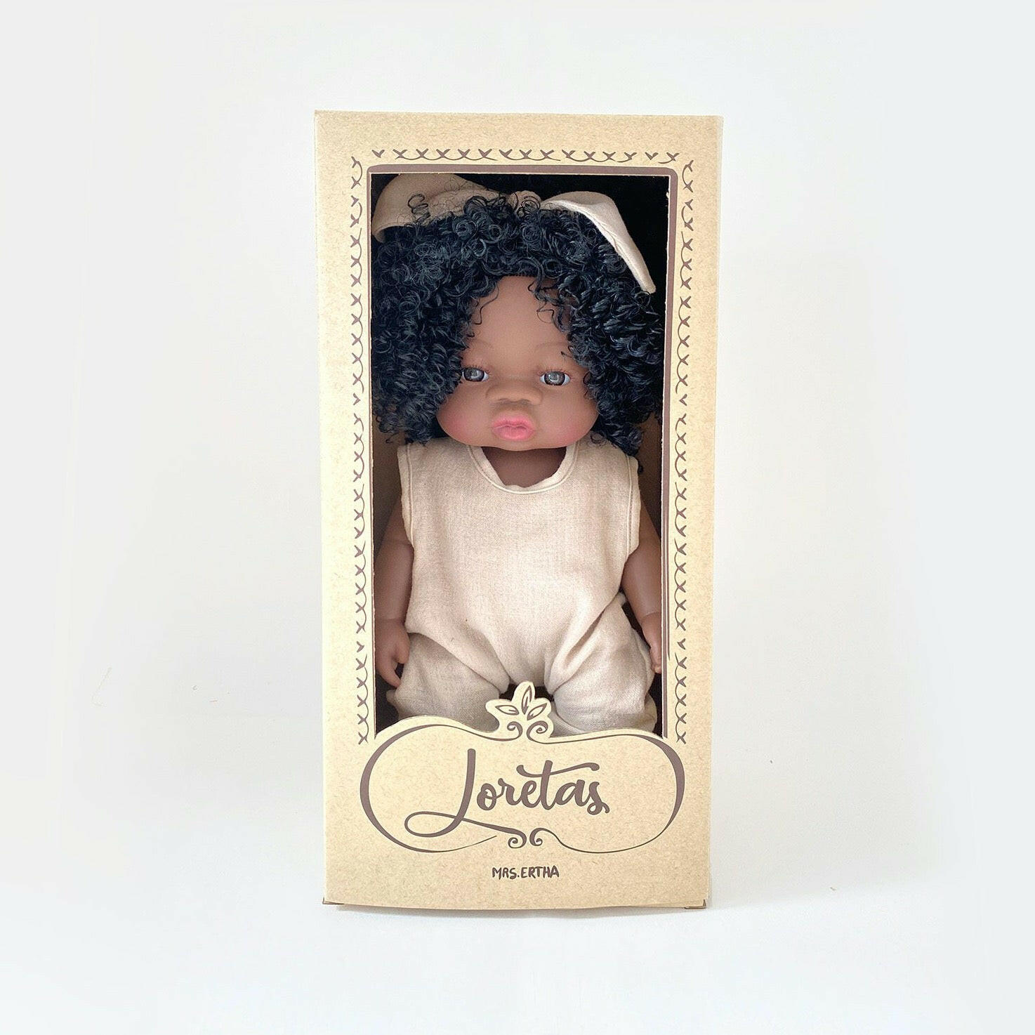 Black Baby Doll Sweet Loreta Dolls Mrs.Ertha