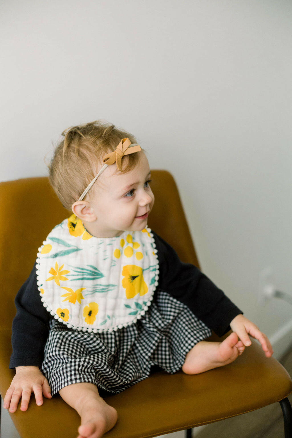 Buttercup Blossom Single Bib Bib Clementine Kids