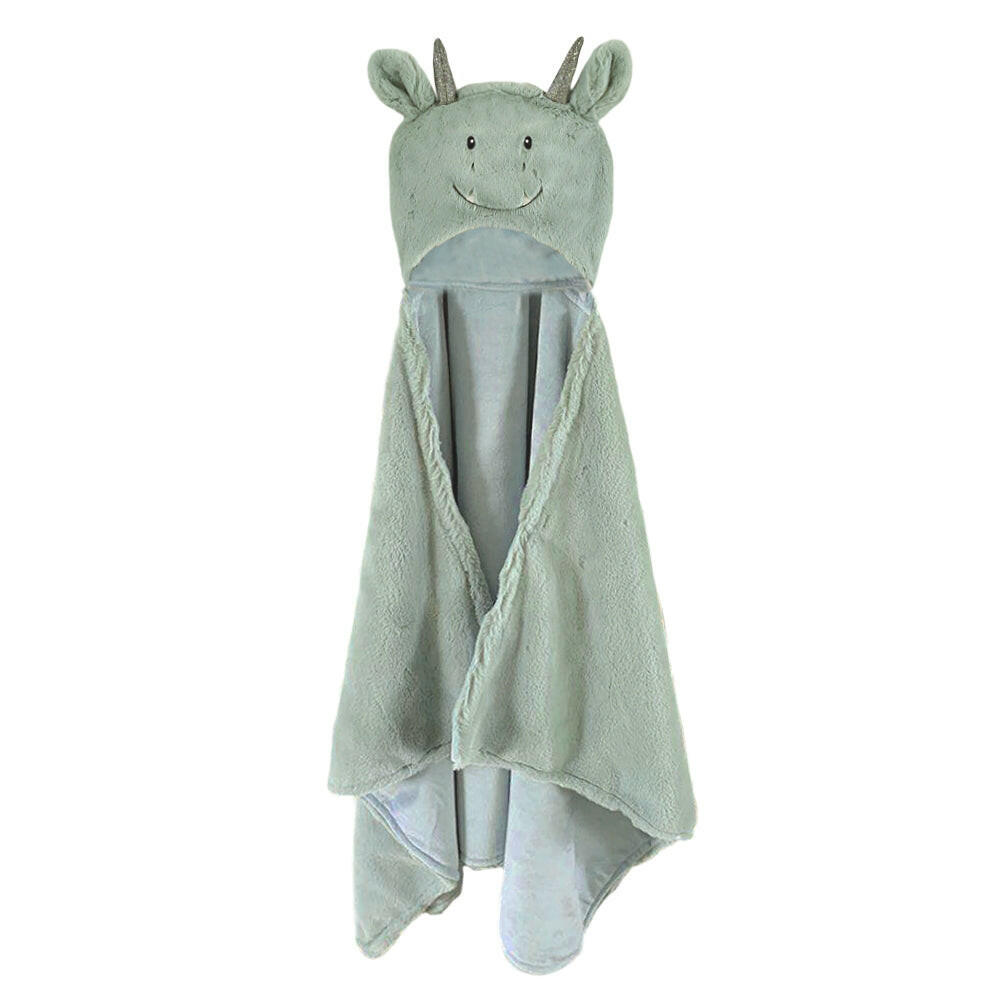 'Dax' Dragon Plush Hooded Blanket Blanket MON AMI