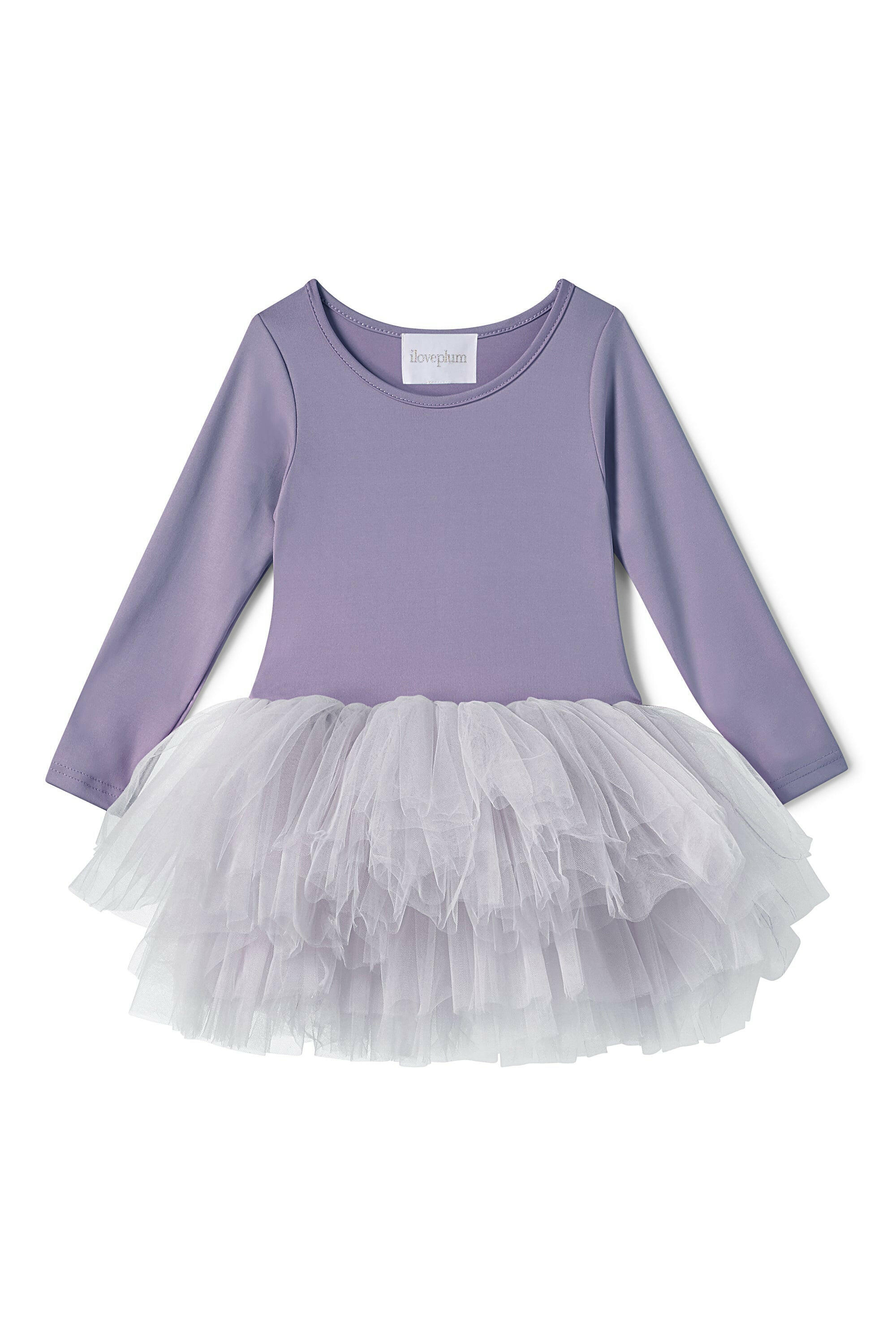 B.F.F. Tutu Dress Long Sleeve Tutus iloveplum 3-6 M Betty Purple