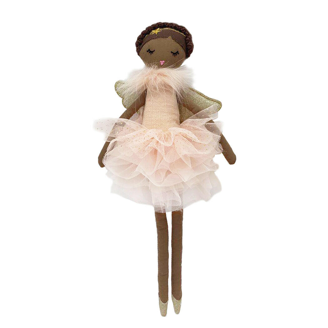 'Ada' Pink Angel African American Doll Doll MON AMI