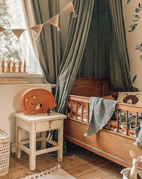 Little Lights Sleeping Bear Lamp Lighting Little Lights