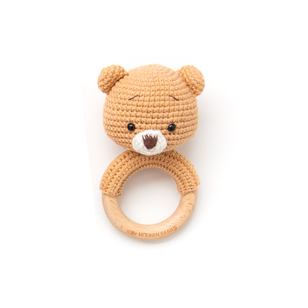 Teddy the Bear Baby & Toddler The Modern Babies Rattle