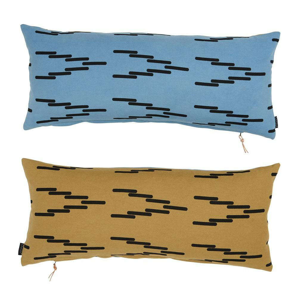 Cima Cushion - Petrol / Curry OYOY