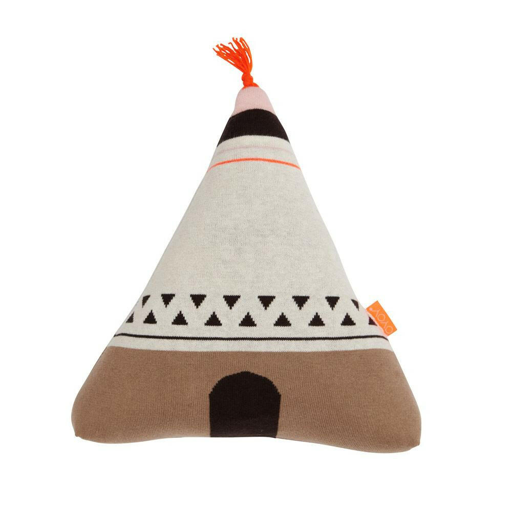 Wigwam Cushion - Orange Stuffies OYOY
