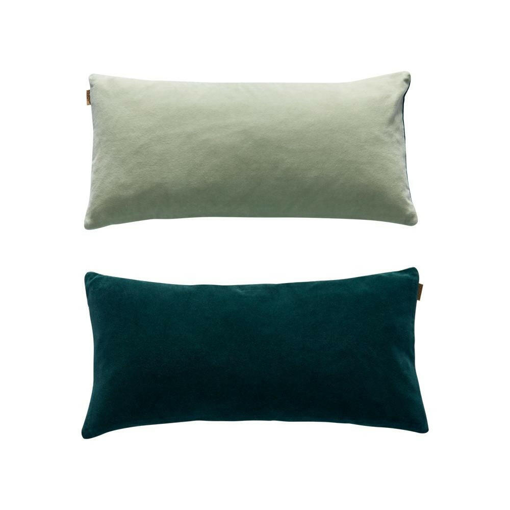 Lia Cushion - Dark Green / Pale Green OYOY