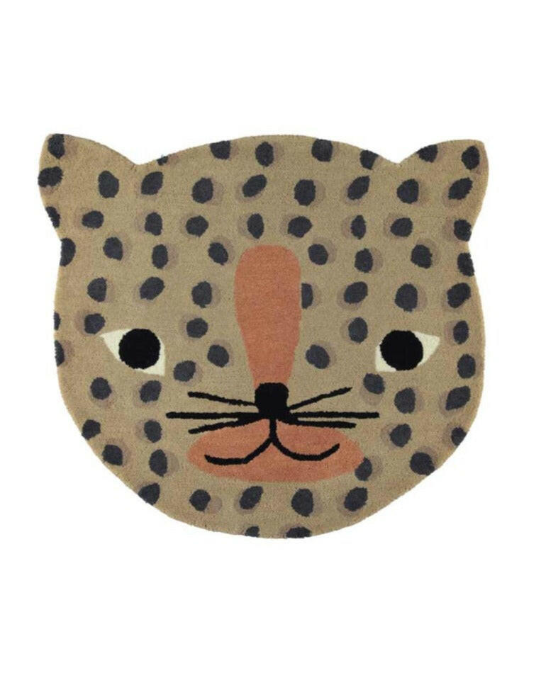 Leopard Rug - Camel Rugs OYOY