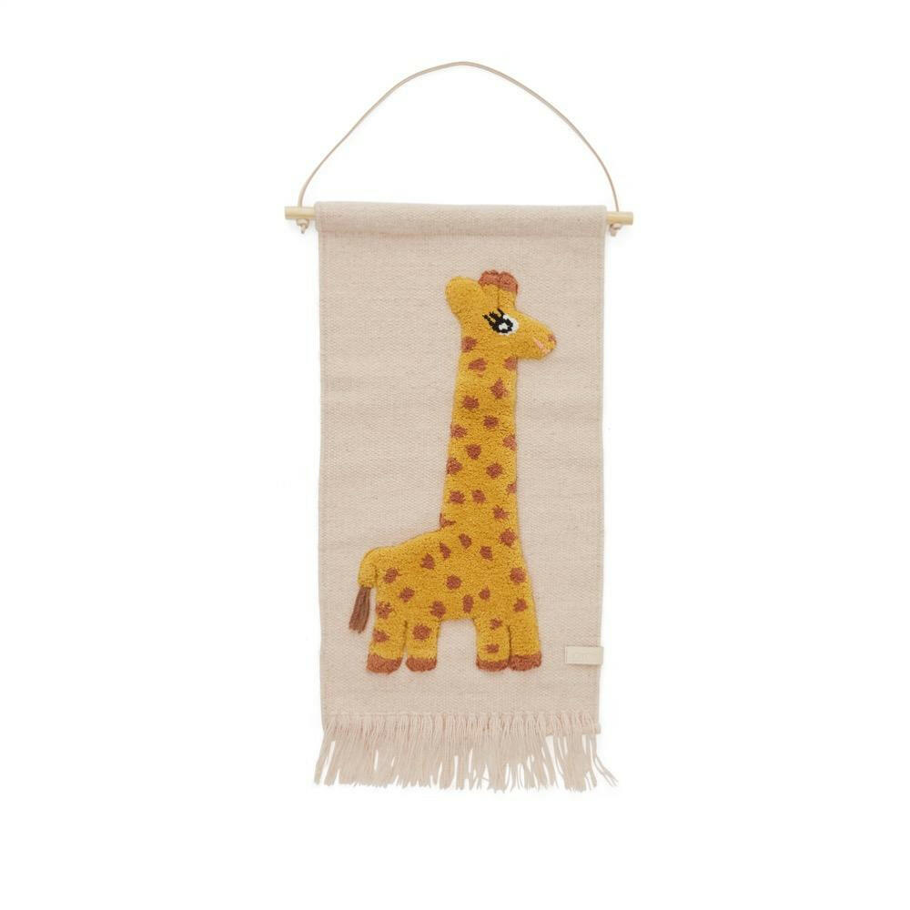 Giraffe Wallhanger - Rose Rugs OYOY