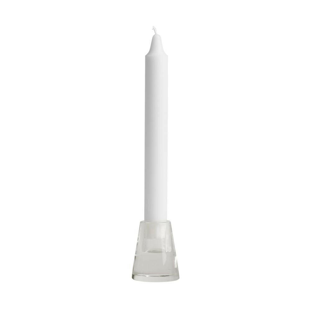 Nordic Glass Candleholder - Cone - Clear OYOY