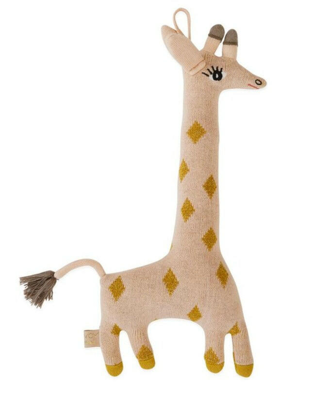 Darling Cushion - Baby Guggi Giraffe Stuffies OYOY