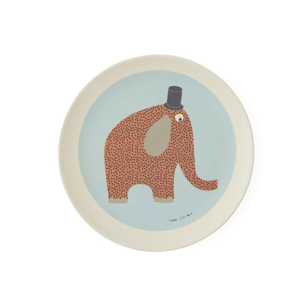 Hathi Bamboo Tableware Set - Offwhite Baby Essentials OYOY