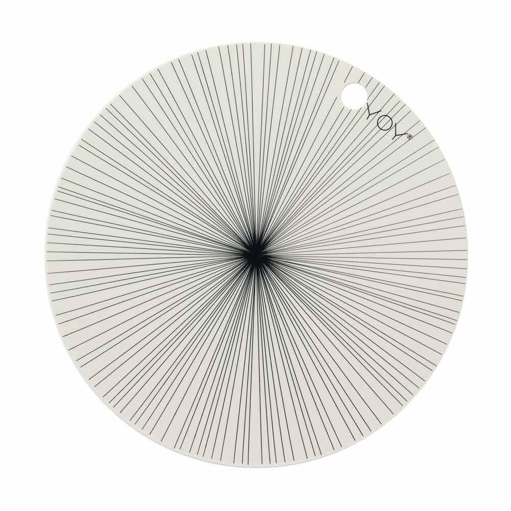 Placemat Ray - 2 Pcs/Pack - Offwhite Feeding OYOY