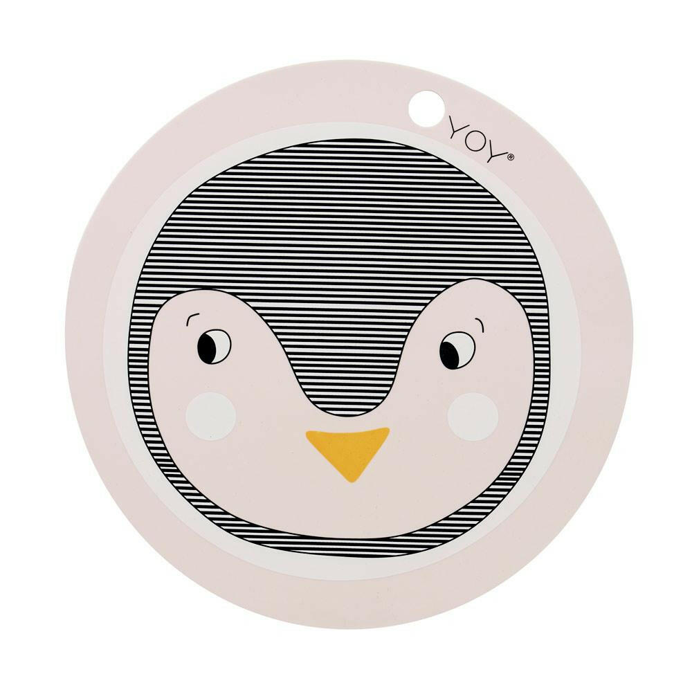 Placemat Penguin - Rose Feeding OYOY