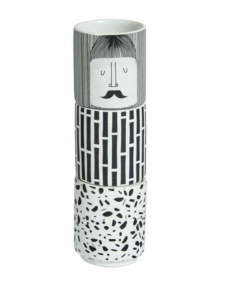 Egg People - Man - White / Black Kitchen OYOY