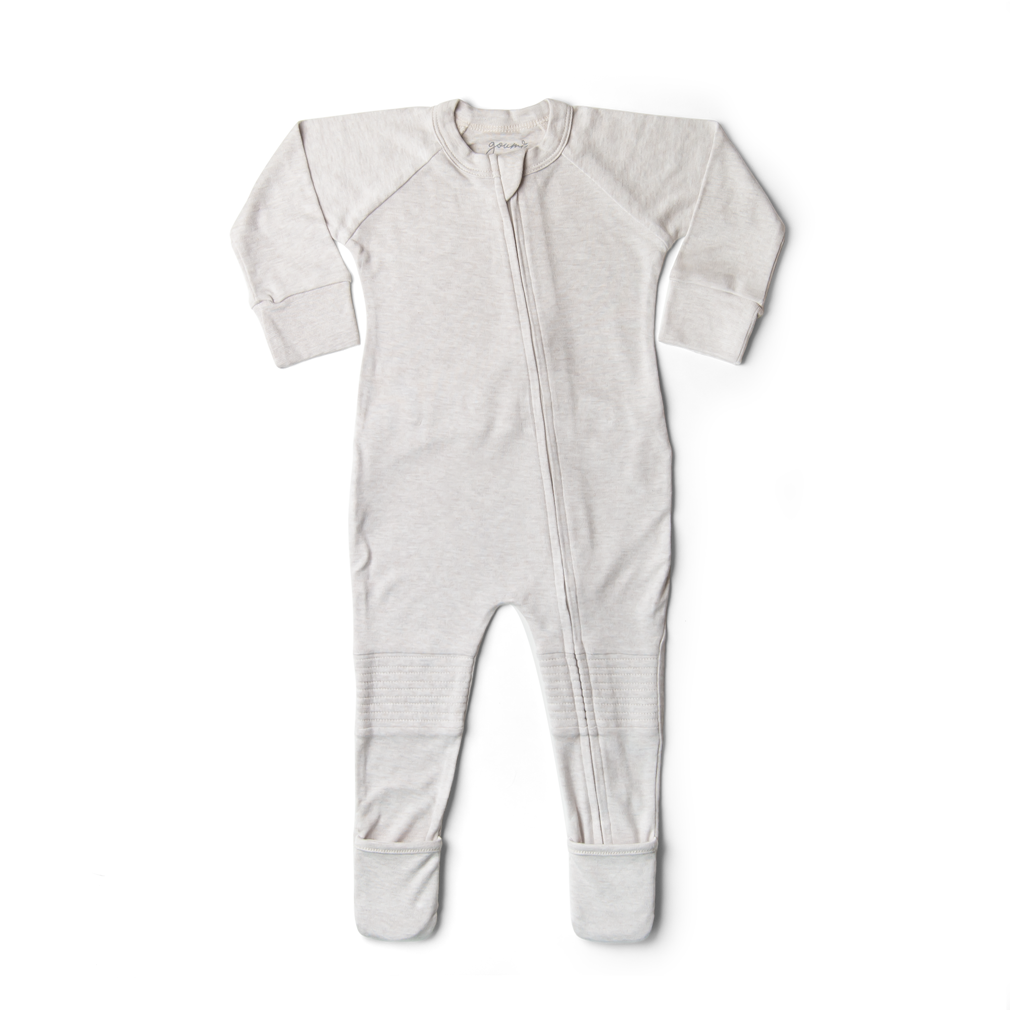 ZIPPER JUMPSUIT | STORM GRAY Zipper Jumpsuits goumikids