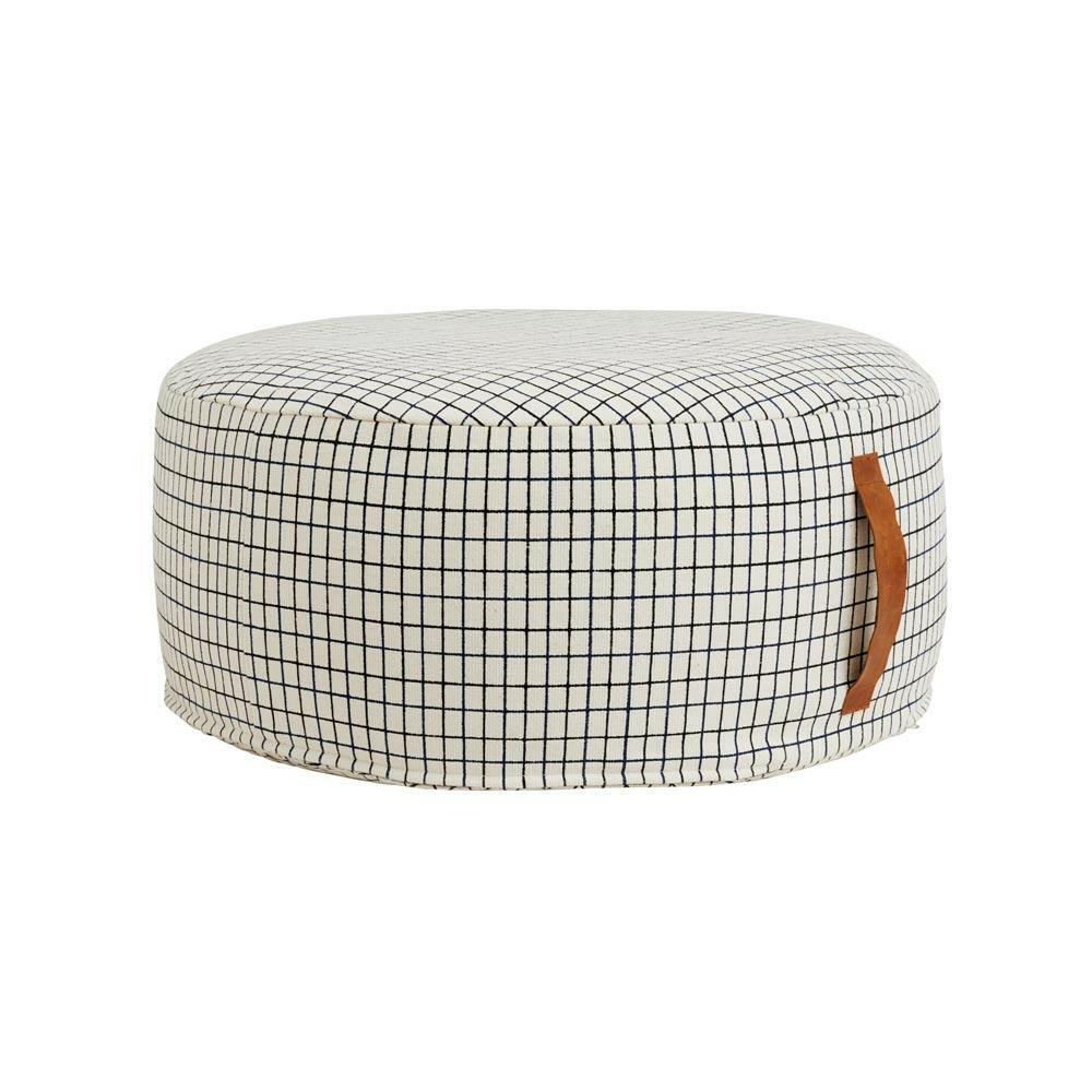 Sit On Me Pouf - Round - Offwhite OYOY