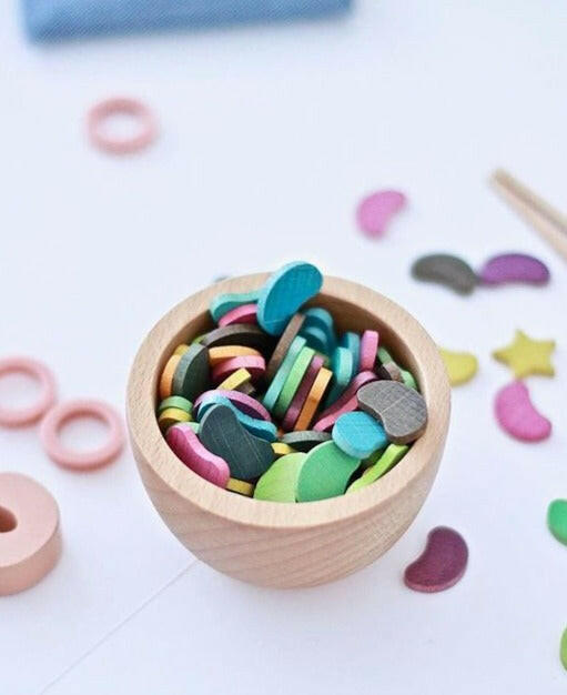 Mame Ohagki Rainbow Counting Beans Educational kiko+ and gg*