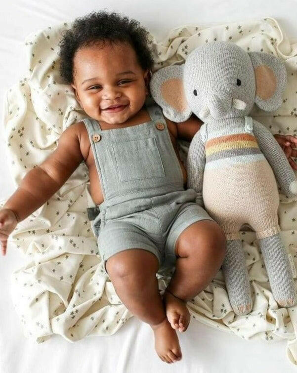 Evan the Elephant Stuffies Cuddle + Kind