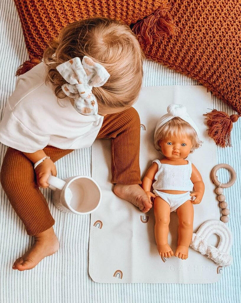 Baby Girl Doll - Blonde Dolls Miniland