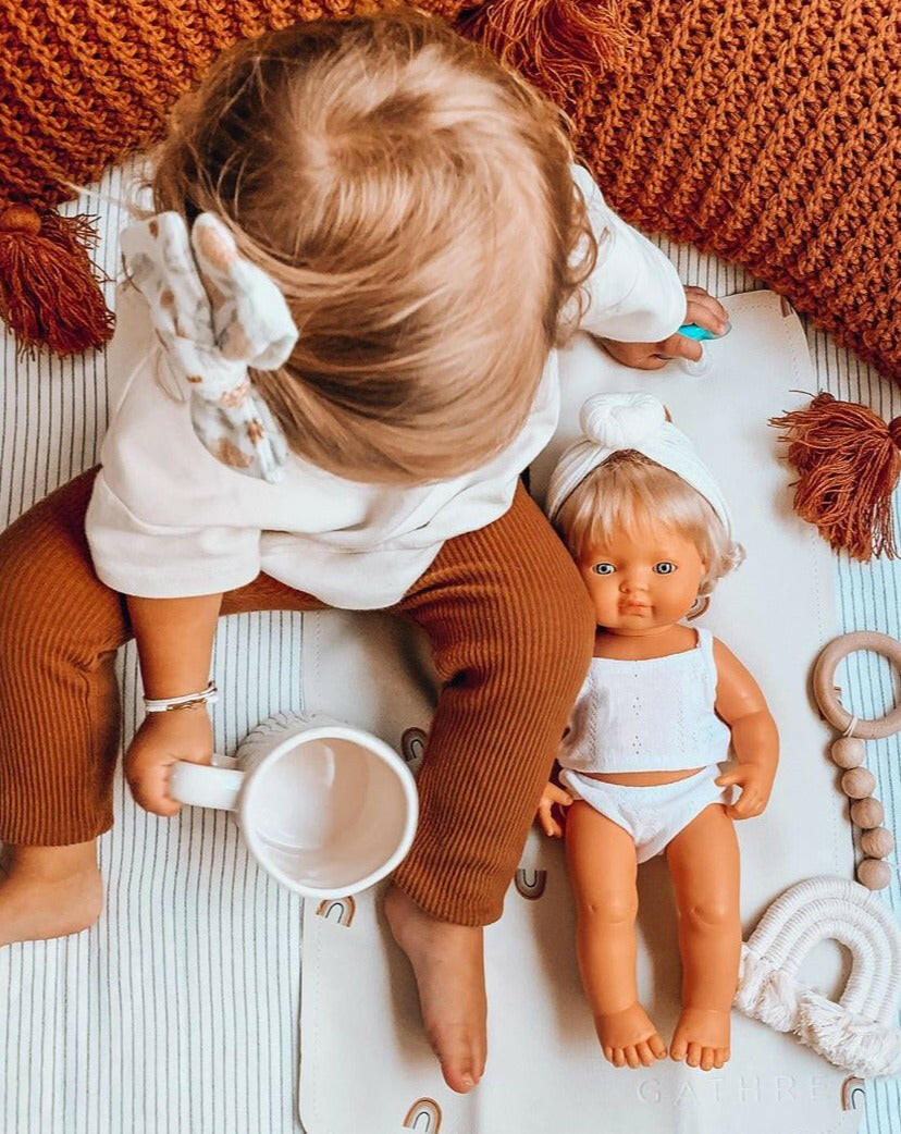 Baby Girl Doll - Blonde Dolls Miniland
