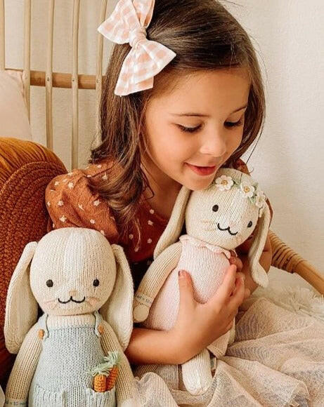 Hannah the Bunny - Blush Stuffies Cuddle + Kind