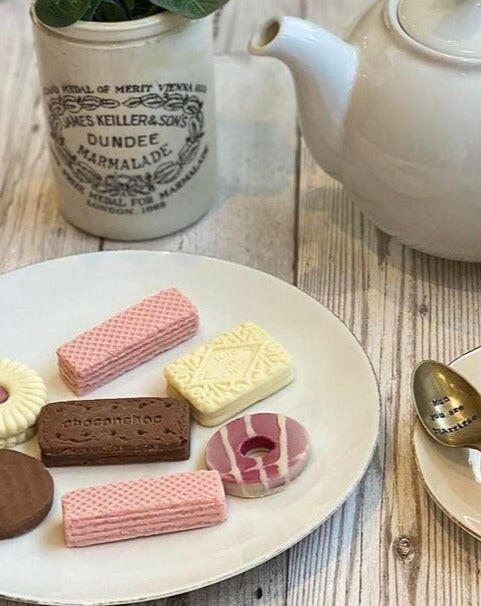 Mini Chocolate Biscuits Valentines Choc on Choc