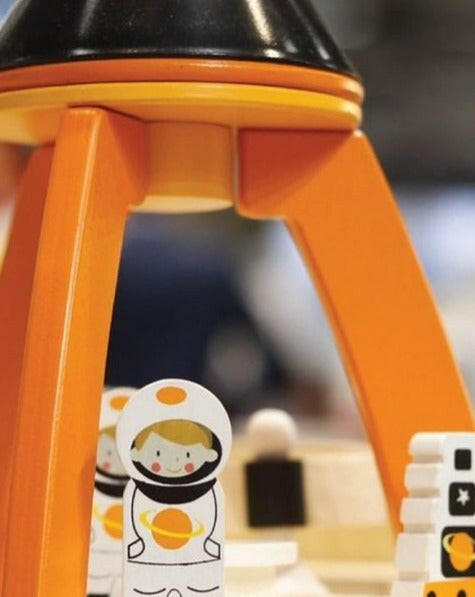 Cosmic Rocket Set Wooden Toys Tender Leaf