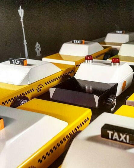 Yellow Taxi Cars Candylab Toys
