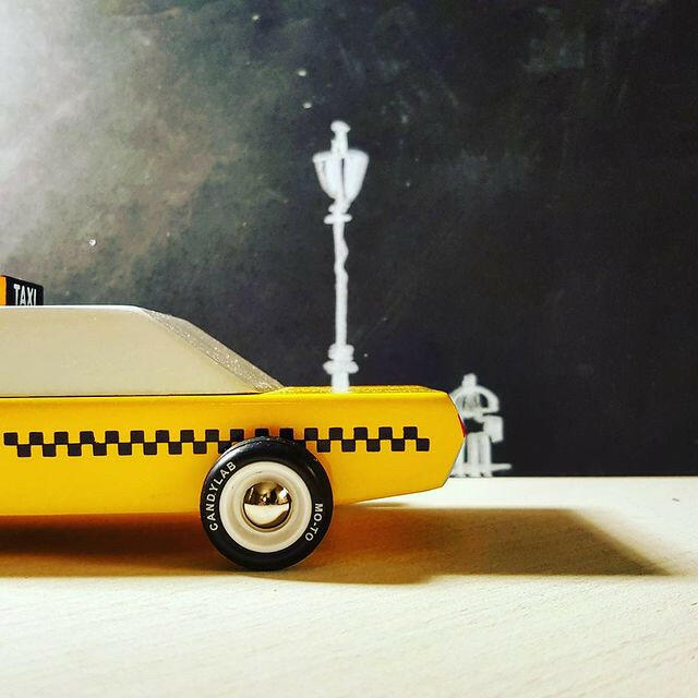 Yellow Taxi Cars Candylab Toys
