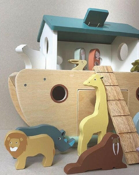 Noah's Wooden Ark Wooden Toys Tender Leaf
