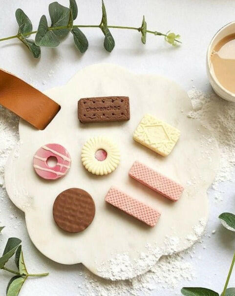 Mini Chocolate Biscuits Valentines Choc on Choc
