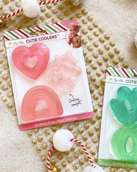 Cutie Coolers™ Unicorn Water Filled Teethers (3-pack) Baby Essentials Itzy Ritzy