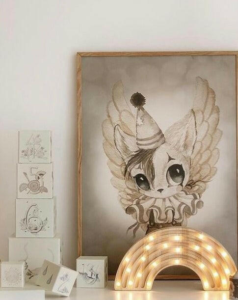 Rainbow Lamp - Wooden Lighting Little Lights