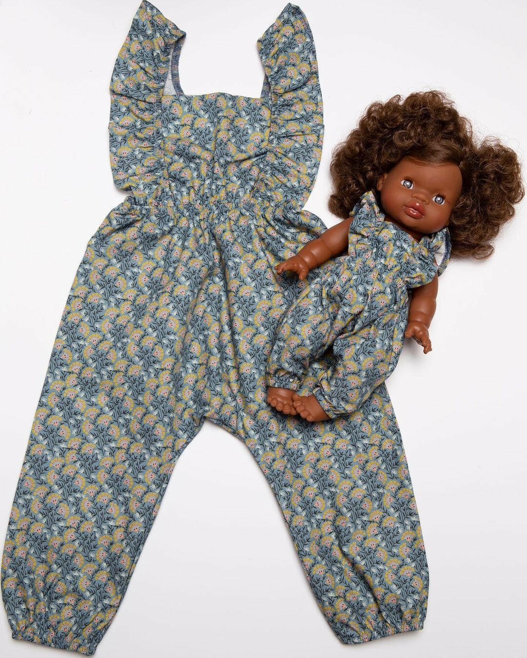 Minikane Doll & Me Outfits - Maya cotton jumpsuit Cassandra Doll Clothing Minikane