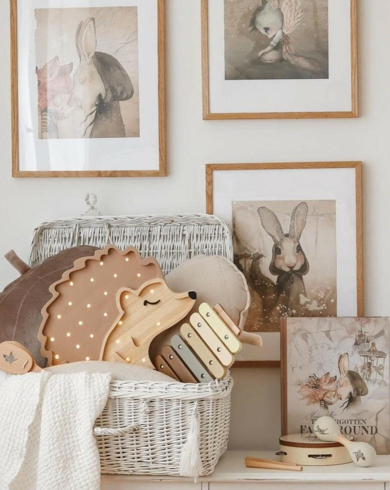 Hedgehog Lamp Lighting Little Lights