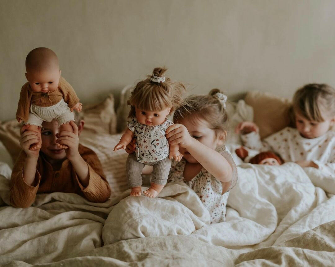 Minikane Doll & Me Outfits - Marina Cotton Blouse Nina Doll Clothing Minikane