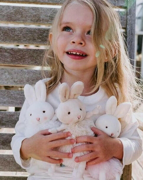 Roly Poly Rutabaga Stuffies Bunnies by the Bay