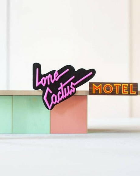 Lone Cactus Motel Wooden Toys Candylab Toys