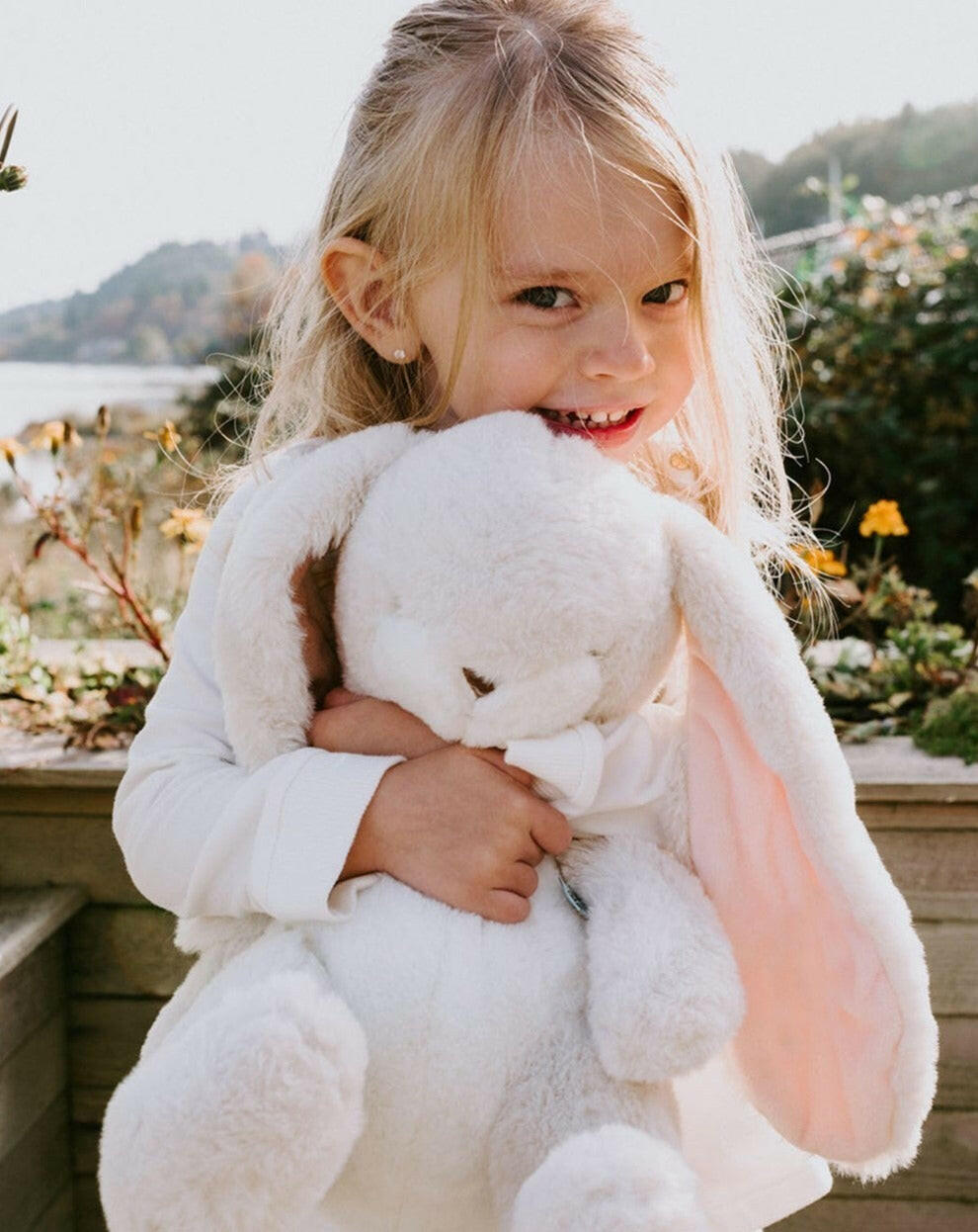 Big Nibble Pink Stuffies Bunnies by the Bay