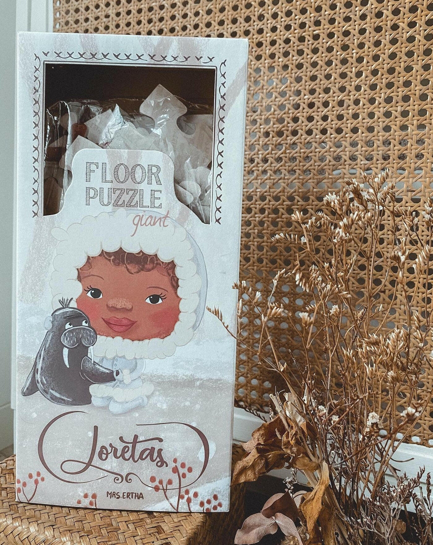 Frosty Loreta - Winter Giant Puzzle Educational Mrs.Ertha