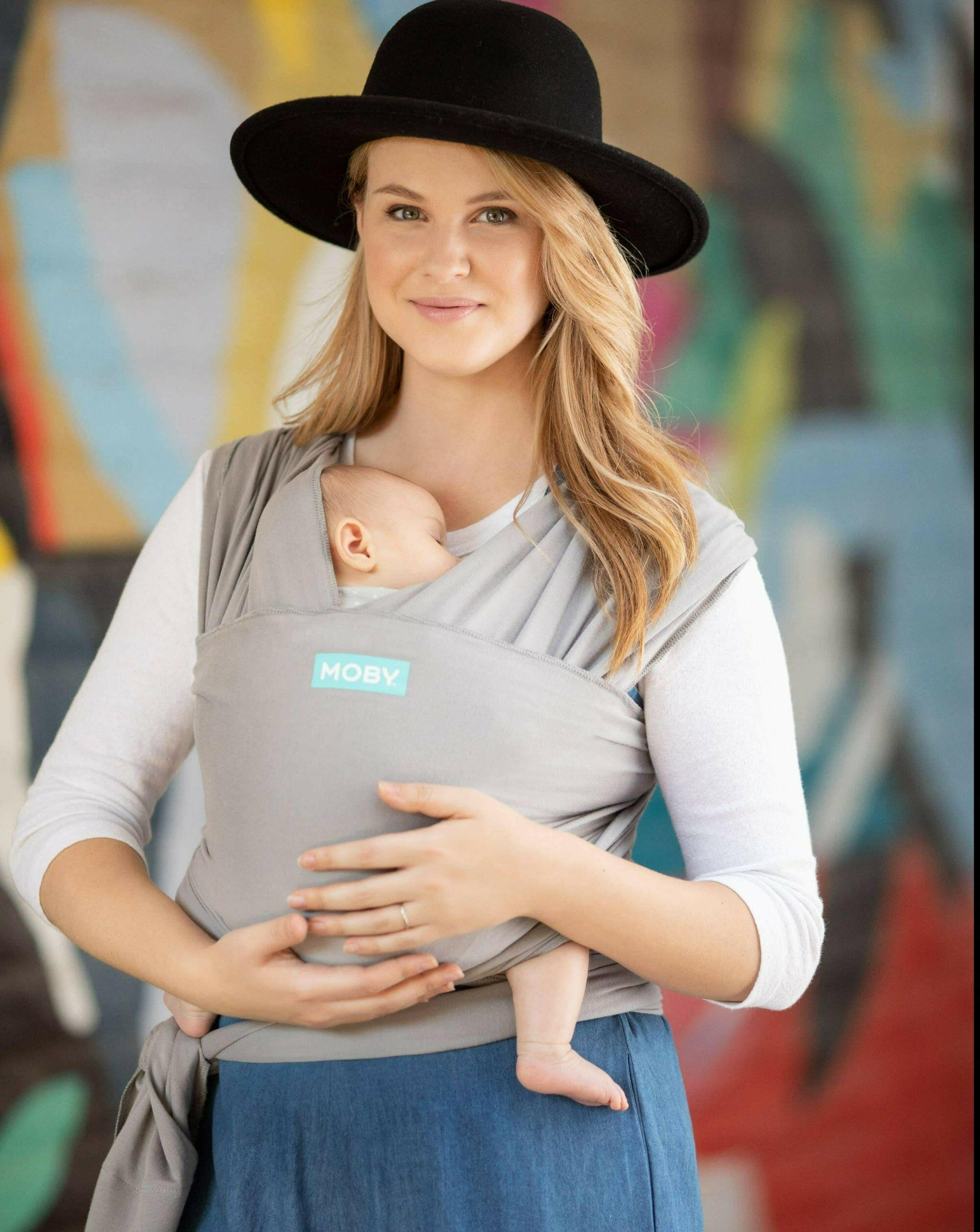 Moby Wrap Classic - Stone Grey Baby Essentials Moby