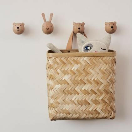 Mini Wall Hook - Rabbit Wall Hooks OYOY