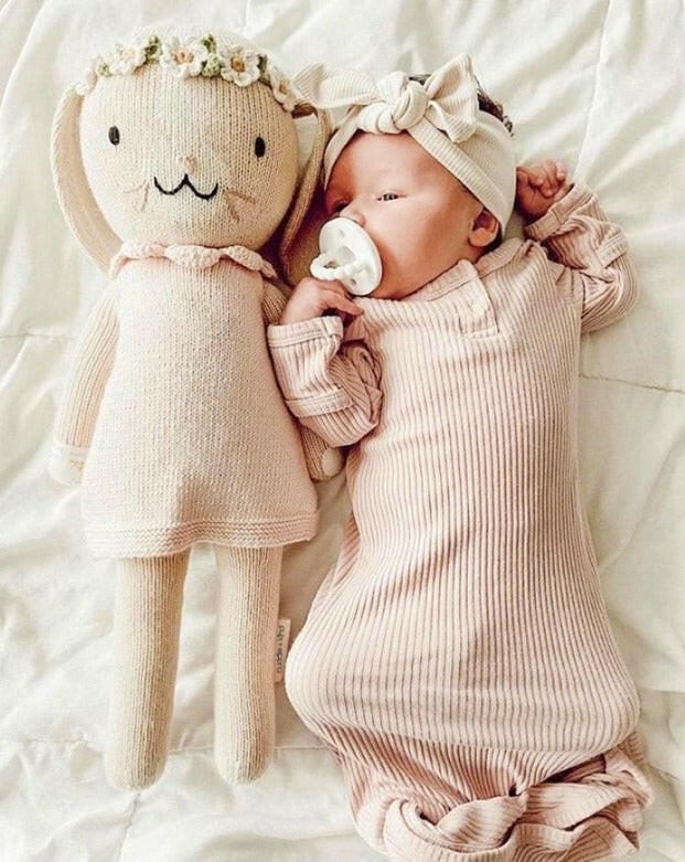 Hannah the Bunny - Blush Stuffies Cuddle + Kind Regular 20”