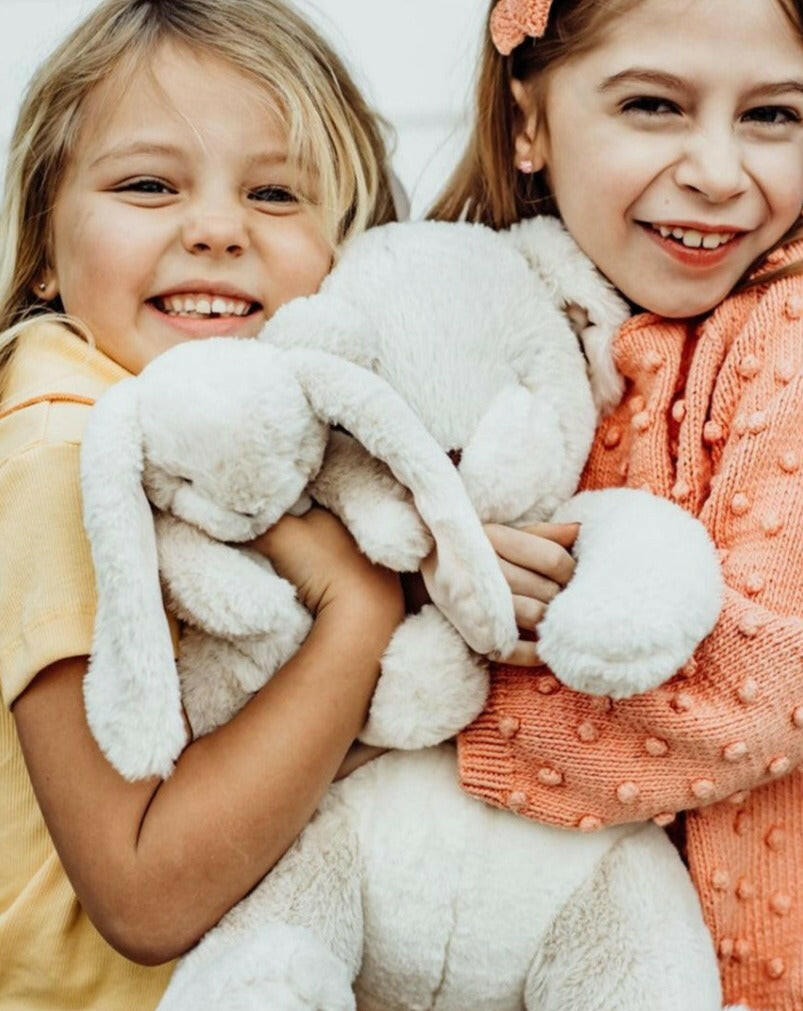 Big Nibble Gray Stuffies Bunnies by the Bay